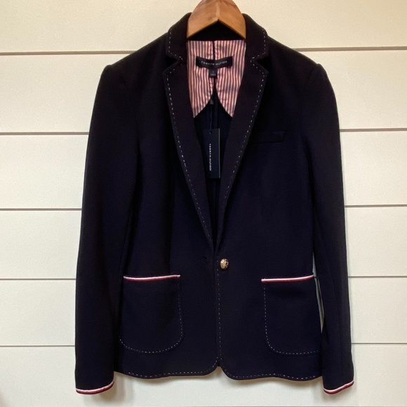 Tommy Hilfiger Jackets & Blazers - NWT Tommy Hilfiger Navy Blazer Jacket Size 4